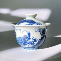 Dragon & Swirling Cloud Gaiwan
