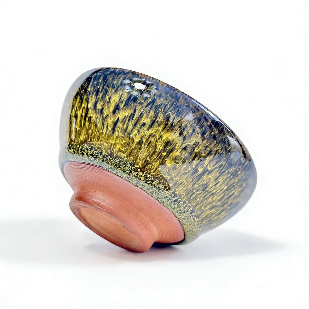 Amber Vein Tenmoku Cup