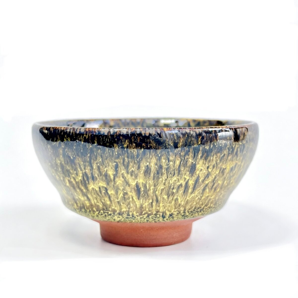 Amber Vein Tenmoku Cup