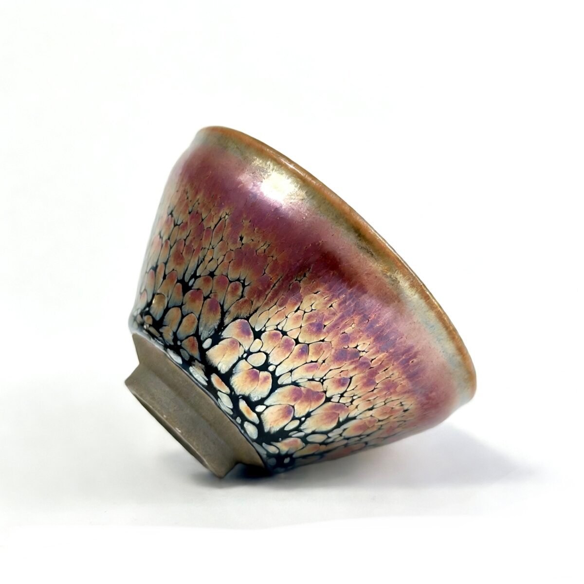 Iridescent Gold Oil Drop Cup