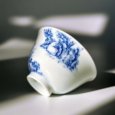 Wintry withered wood