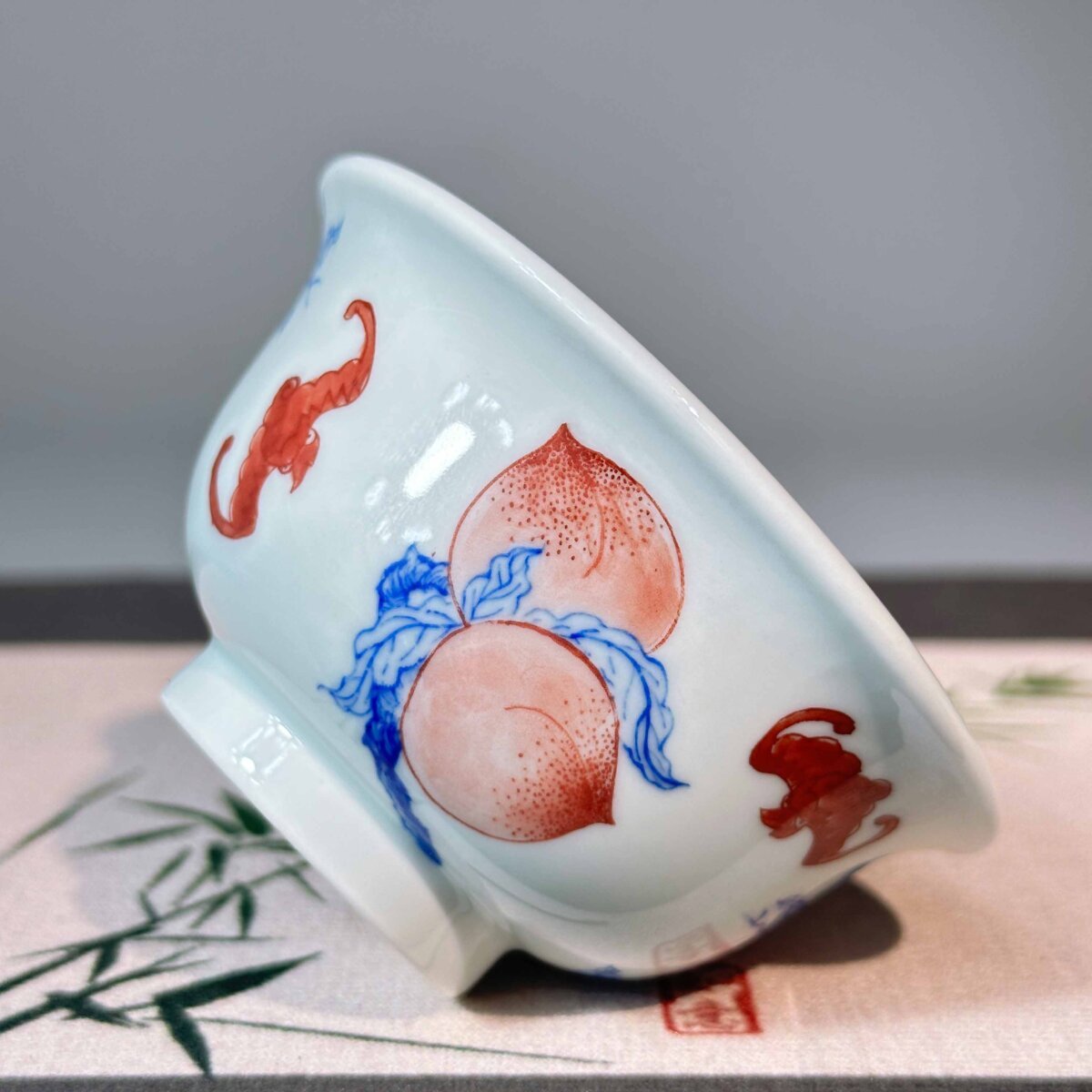 Longevity Peach Teacup